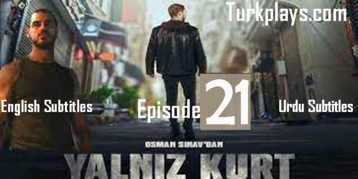 Yalniz Kurt Episode 21 English & Urdu subtitles free of cost