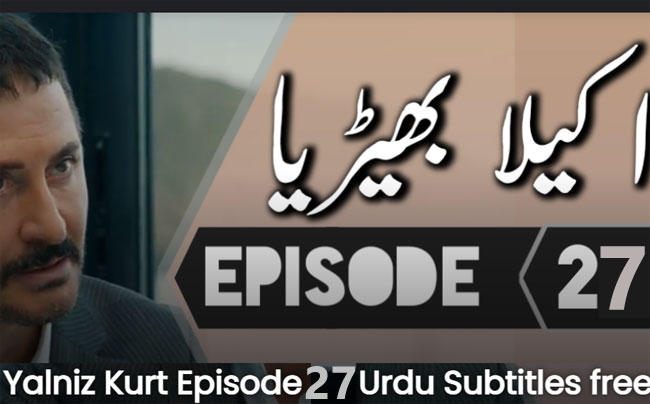 Yalniz Kurt Episode 27 urdu subtitles