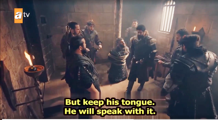 keep his tongue he will speak with it kurulus osman episode 147 urdu subtitles