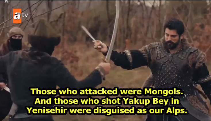 those who attacked were mongols and those who shot yakup bey kurulus osman episode 147 in urdu subtitles 